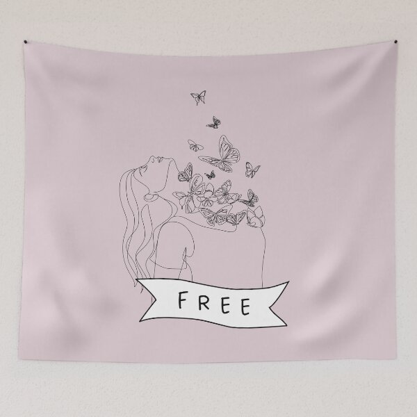 Item preview, I Feel Kinda Free designed and sold by GracefulThreads.
