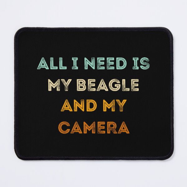 Item preview, Funny Photographer Gifts: All I Need Is My Beagle And My Camera, Photography Lovers designed and sold by AMINE  ★★★★★.