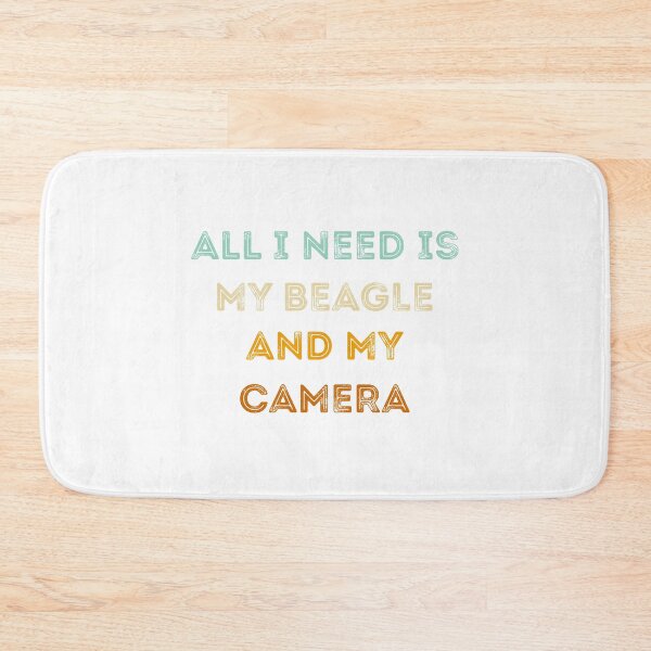Item preview, Funny Photographer Gifts: All I Need Is My Beagle And My Camera, Photography Lovers designed and sold by AMINE  ★★★★★.