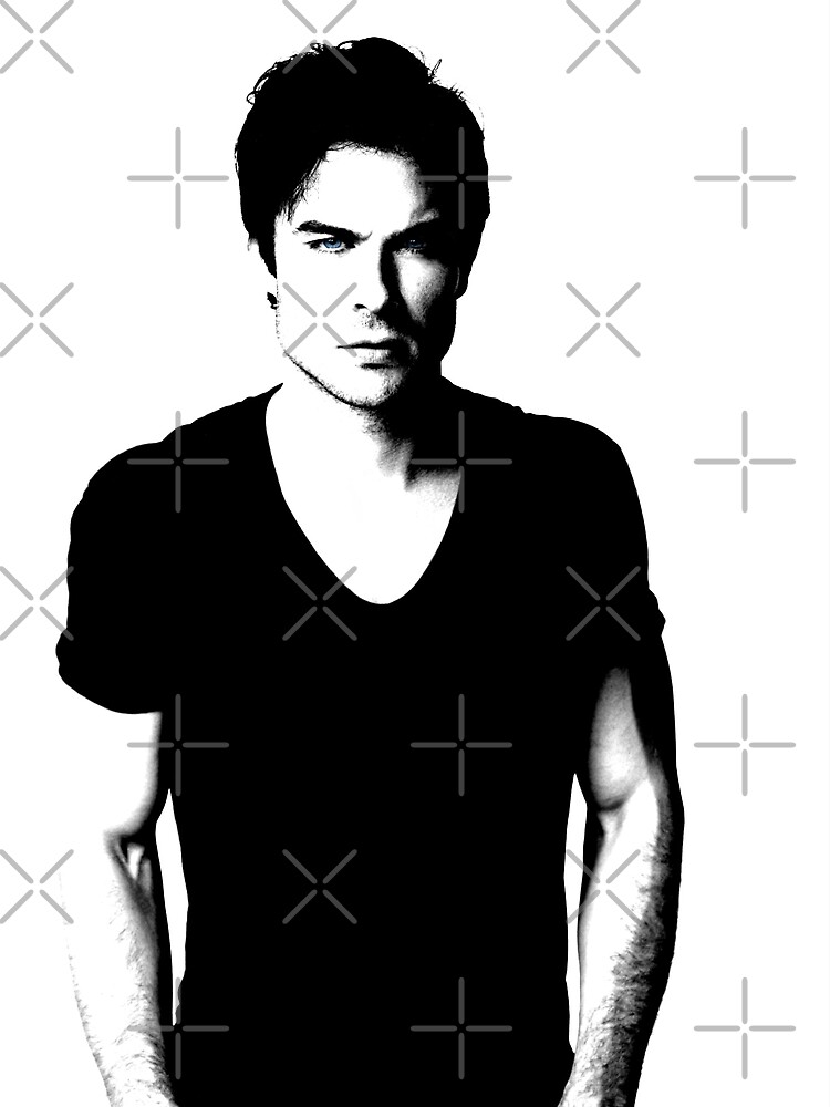 "Ian Somerhalder" Metal Print by honeybee100 Redbubble