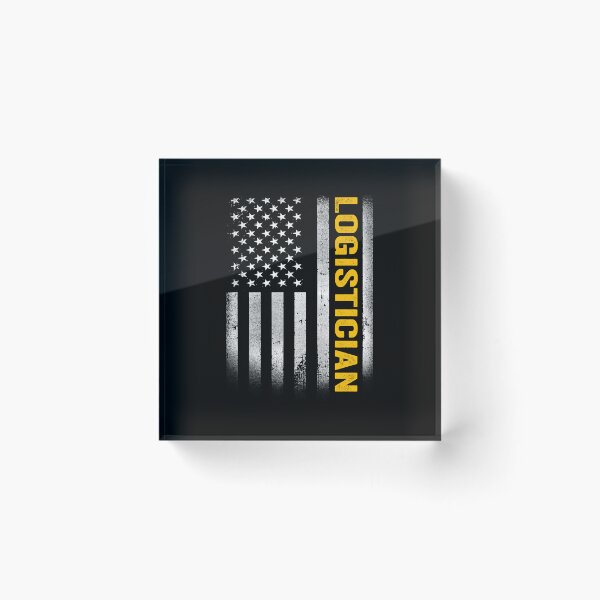 Item preview, Logistician Dad American Flag, Vintage USA Logistician American Flag, Logistician Dad Mens Womens Girls Christmas Fathers Day Gift designed and sold by xlnv.