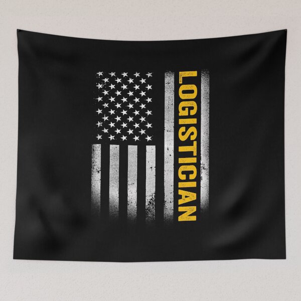 Item preview, Logistician Dad American Flag, Vintage USA Logistician American Flag, Logistician Dad Mens Womens Girls Christmas Fathers Day Gift designed and sold by xlnv.