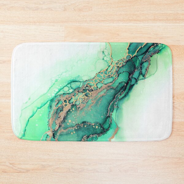 Item preview, Emerald Golden Waves designed and sold by Olga Shvartsur.