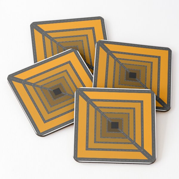 Item preview, Patch Work Design - Yellow to Black Hole designed and sold by SaShaCreations.