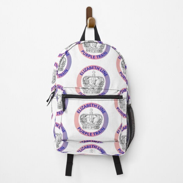 Item preview, Elizabeth Line Purple Train with Crown  designed and sold by LoloTrends.