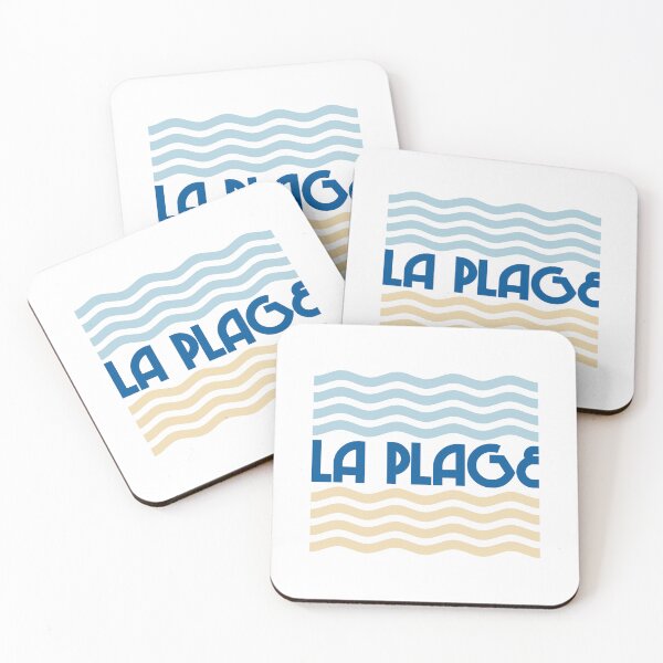 Item preview, La Plage - The Beach (ocean colors) designed and sold by Belcordi.
