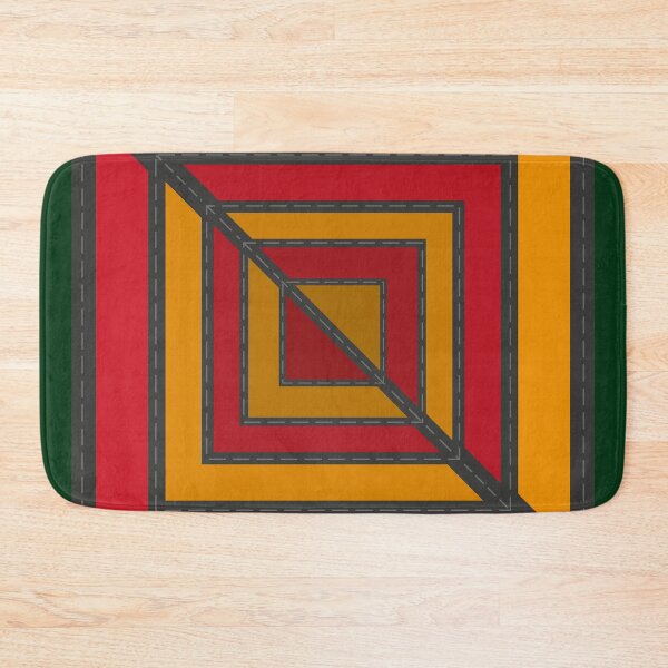 Item preview, Patch Work Design - Red and Golden Yellow going to infinity designed and sold by SaShaCreations.