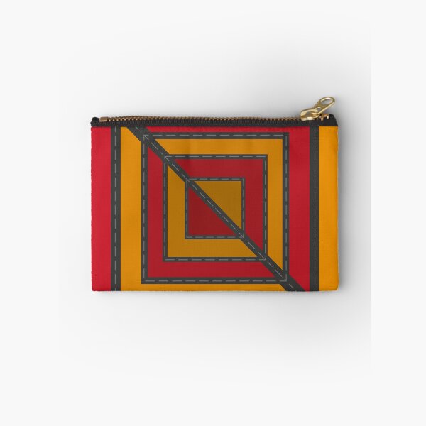Item preview, Patch Work Design - Red and Golden Yellow going to infinity designed and sold by SaShaCreations.
