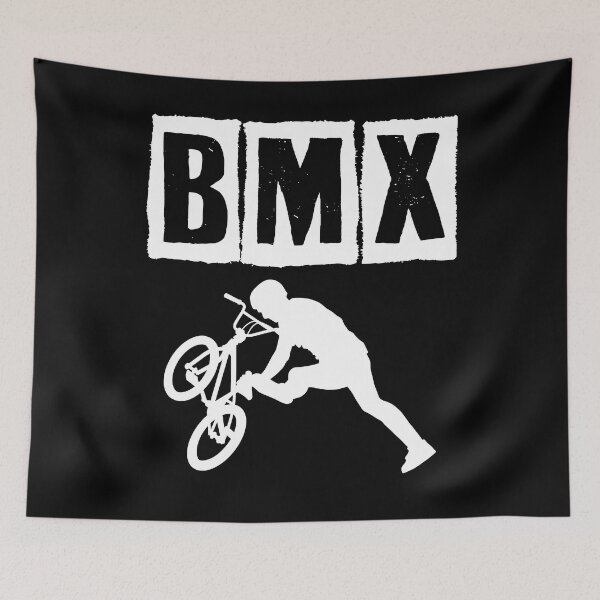 Item preview, bmx race bike cyclist rider trick freestyle design designed and sold by la-petite-folie.