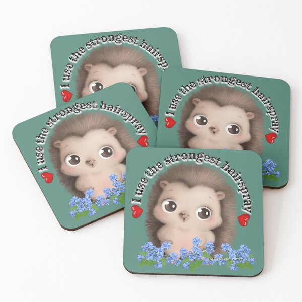Item preview, 23. Hedgehog uses the strongest hairspray - Collection Funny designed and sold by Narcisa22.