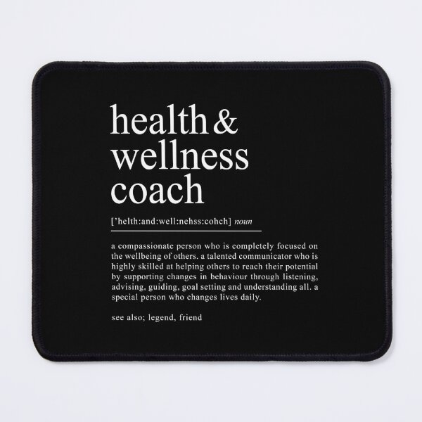 Item preview, Health & Wellness Coach | Dictionary Definition Gift designed and sold by grandlovely.