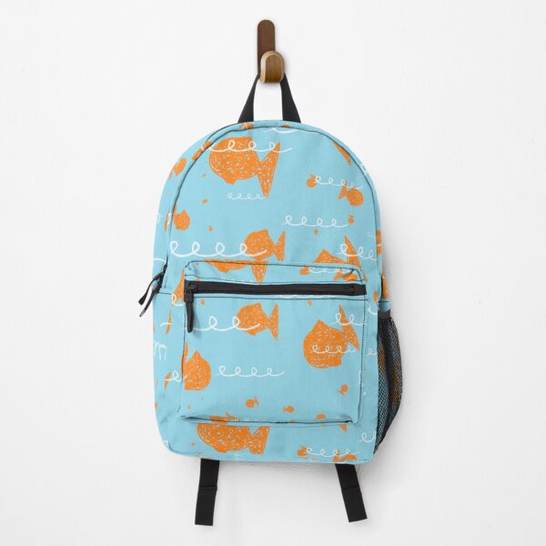 Item preview, Fish Crackers Squiggle Pattern designed and sold by Julie Woolfolk.