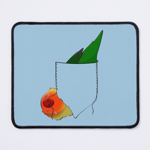 Item preview, Fischers lovebird in pocket designed and sold by Lovebirbs.