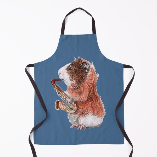 Item preview, Guinea pig saxophone player designed and sold by Katerina Makarova.