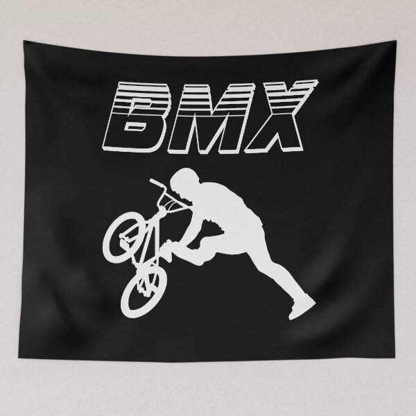 Item preview, bmx race bike cyclist rider trick freestyle design designed and sold by la-petite-folie.