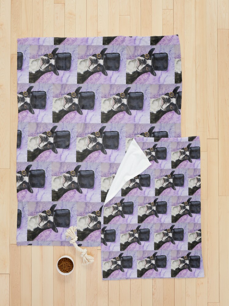 Alternate view of Dapper - Boston Terrier Pet Blanket
