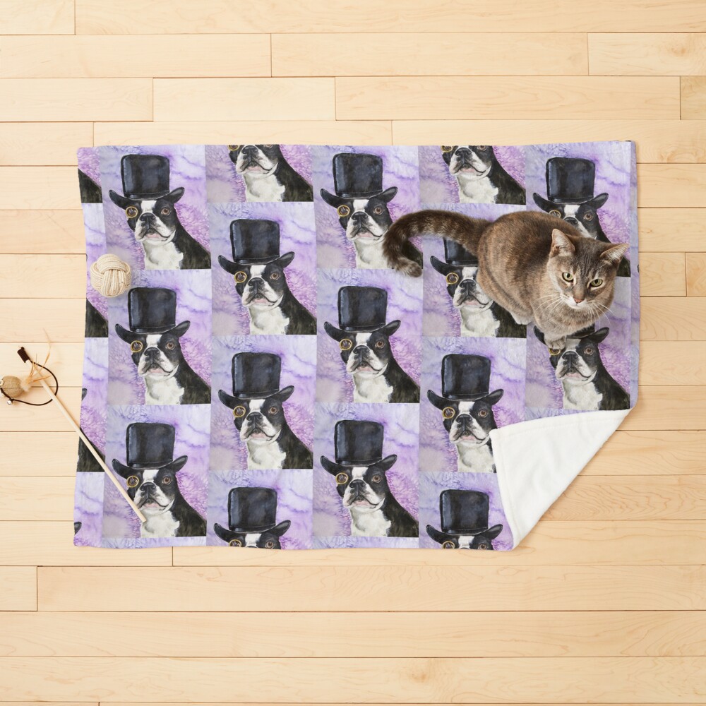 Dapper - Boston Terrier Pet Blanket