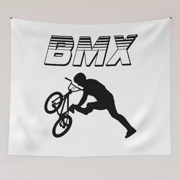 Item preview, bmx race bike cyclist rider trick freestyle design designed and sold by la-petite-folie.