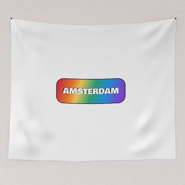 Item preview, AMSTERDAM RAINBOW - HAPPY PRIDE designed and sold by Inspirationmotivation.