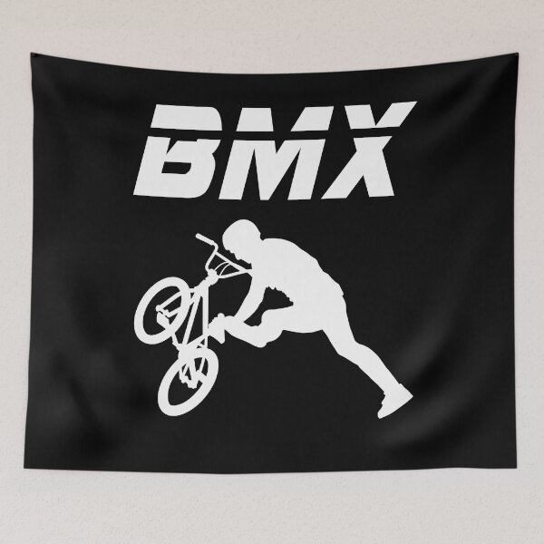 Item preview, bmx race bike cyclist rider trick freestyle design designed and sold by la-petite-folie.