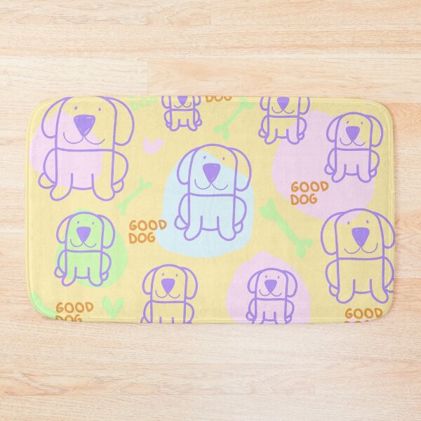 Item preview, GOOD DOG - DOG BANDANA - CUTE DESIGNS - CUTE DRAW DOGS - PASTEL COLORS OF DOGS  designed and sold by Tropical Blood.
