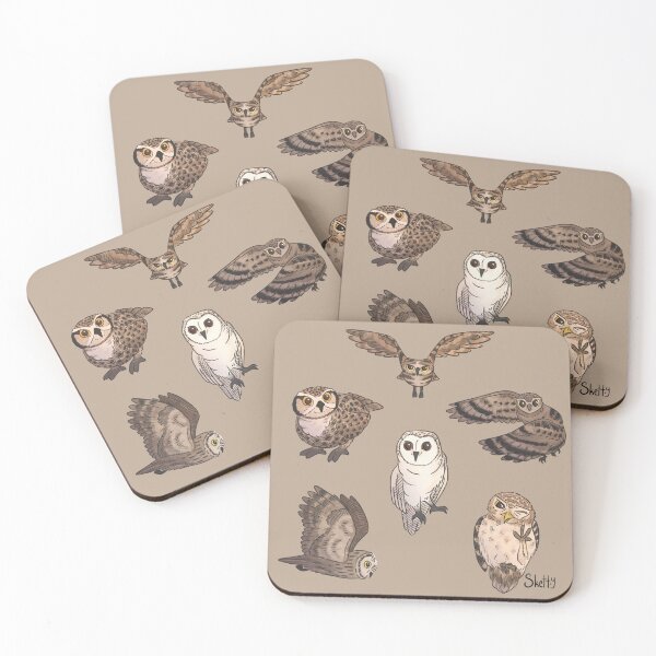 Item preview, Khaki Owls designed and sold by jastinamor.