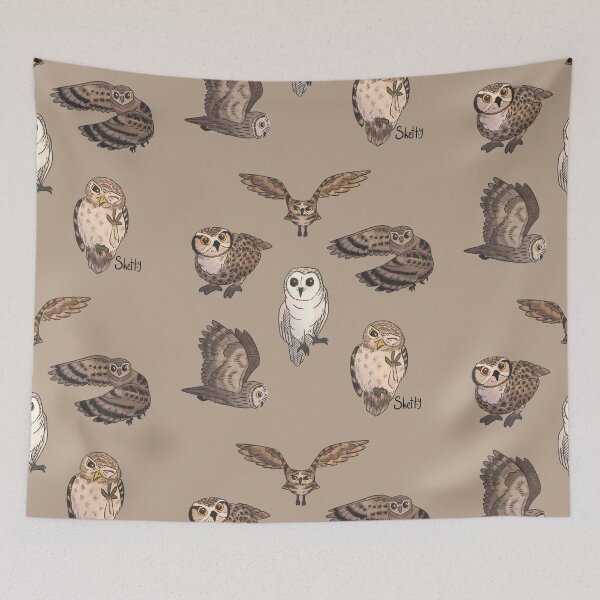 Item preview, Khaki Owls designed and sold by jastinamor.