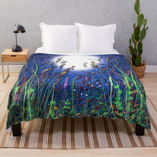 Item preview, The Moonlight Meadow Flowers Sprinkled With Stardust designed and sold by Rocky Mountain Artistry.