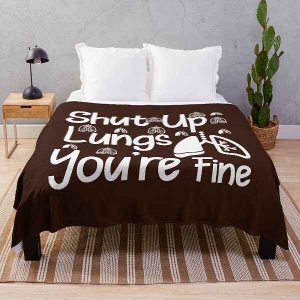 Item preview, "Shut Up Lungs You're Fine-Runner Marathon Apparel" designed and sold by adarth.