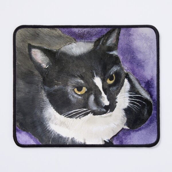 Item preview, Evan - Tuxedo Cat designed and sold by PaintedbyCarol.