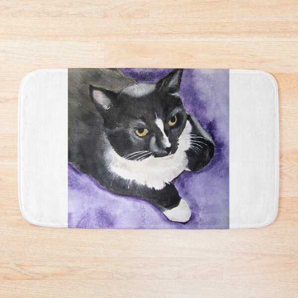 Item preview, Evan - Tuxedo Cat designed and sold by PaintedbyCarol.