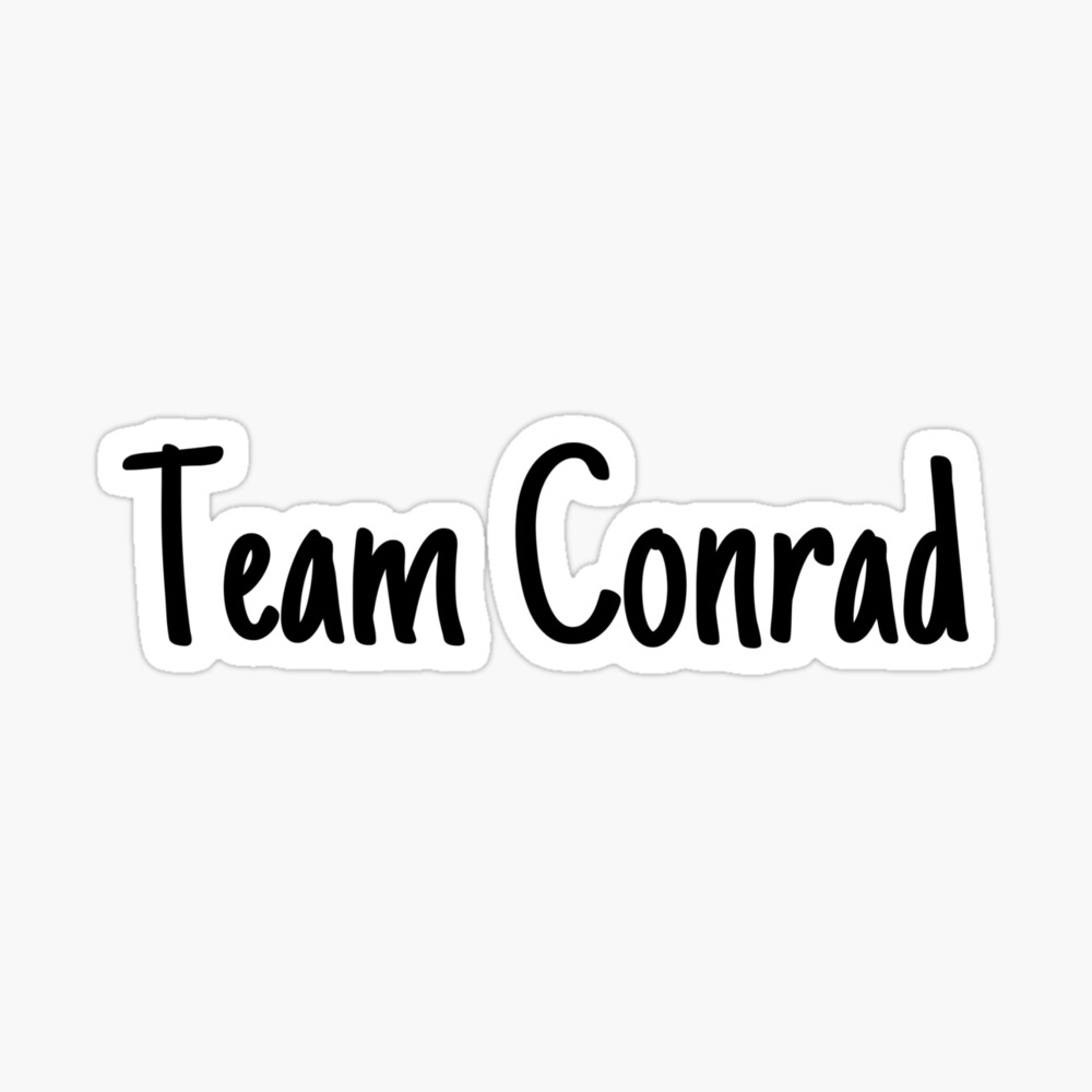 Team Conrad ♡ The Summer I Turned Pretty Magnet for Sale by LittleCraft