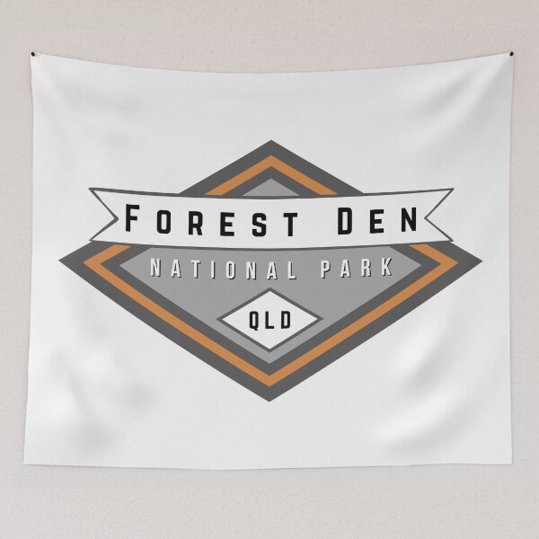 Item preview, Forest Den National Park Queensland Australia Souvenir designed and sold by Zaprinda.