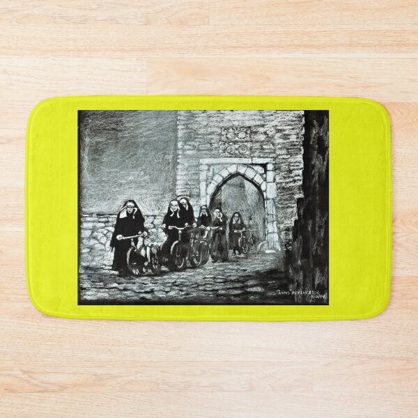 Item preview, Nuns On Bicycles Leaving From Their Convent designed and sold by DonSylvester.