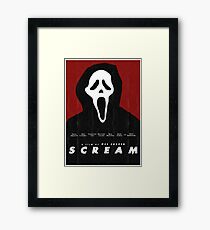 Ghostface Framed Print