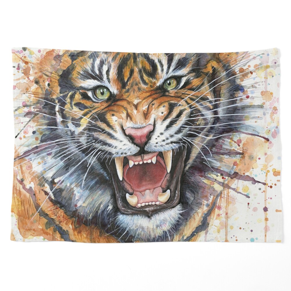 cool tiger design Essential T-Shirt for Sale by FunnyShopStore