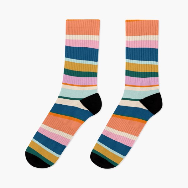 Item preview, Fresh Summer Colorful Striped Pattern designed and sold by trajeado14.