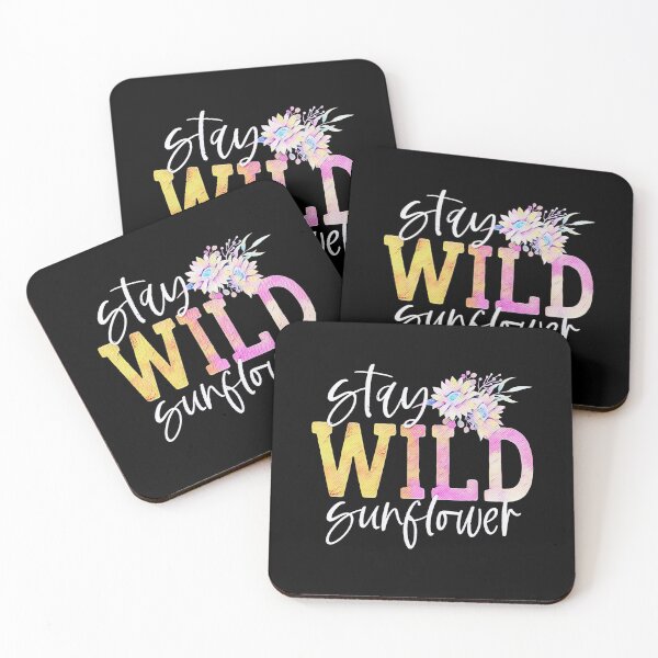 Item preview, Stay wild sunflower| gift designed and sold by Smoking_Animals .