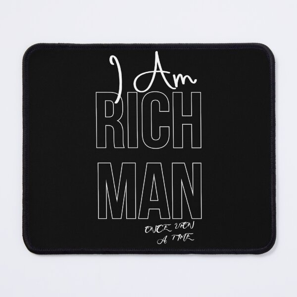 Item preview, I am rich man, once upon a time Shirt, Quote tshirt Ladies or Adult Fit Slogan Positive Motivational. designed and sold by Zosef-artist.