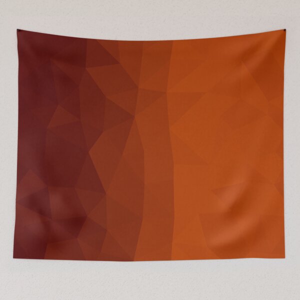 Item preview, Burnt Orange Geometric Minimal Abstract Artwork designed and sold by patternsoup.