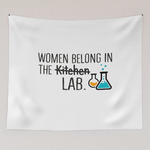 Item preview, Funny Science Chemistry Biology Physics Saying, Women Belong In The Lab, Women Belong In The Laboratory Not In The kitchen designed and sold by PRINTED ..