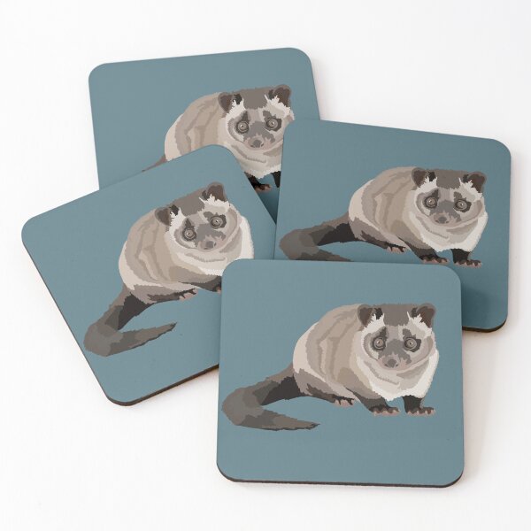 Item preview, A is for Asian Palm Civet  designed and sold by PrettylittlepastelUk.