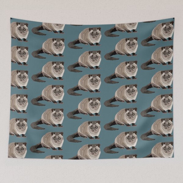 Item preview, A is for Asian Palm Civet  designed and sold by PrettylittlepastelUk.