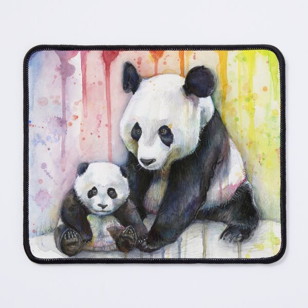 Item preview, Pandas in the Rainbow designed and sold by Olga Shvartsur.