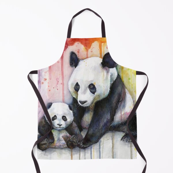 Item preview, Pandas in the Rainbow designed and sold by Olga Shvartsur.