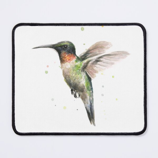 Item preview, Hummingbird Watercolor designed and sold by Olga Shvartsur.