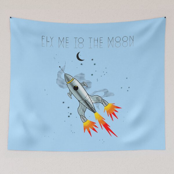 Item preview, Fly me to the moon designed and sold by Blacklinesw9.