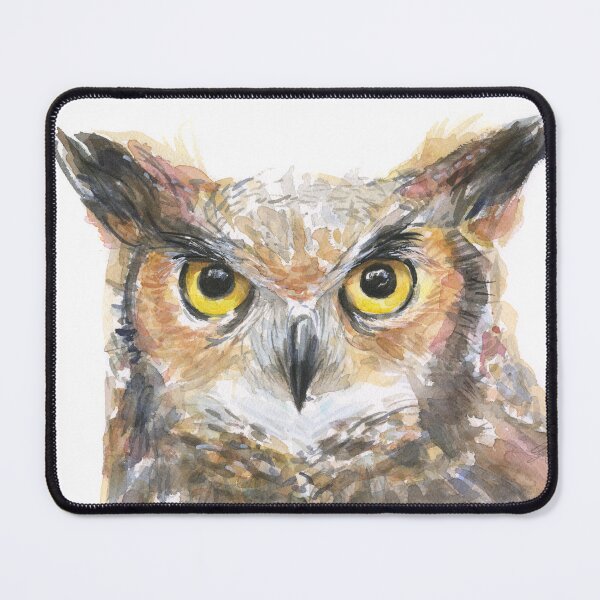 Item preview, Great Horned Owl designed and sold by Olga Shvartsur.