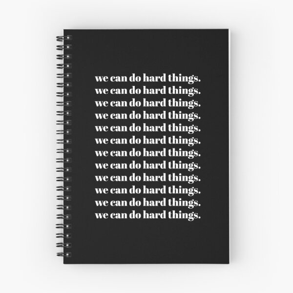 Item preview, We Can Do Hard Things, Inspirational Quote, Motivational Quotes designed and sold by grandlovely.