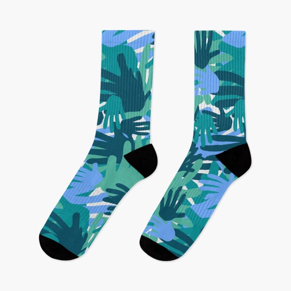 Item preview, Give Us A Hand (green) designed and sold by MatchTheDrapes.